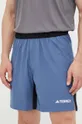 Kratke outdoor hlače adidas TERREX Multi plava