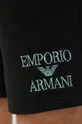 fekete Emporio Armani Underwear rövidnadrág otthoni viseletre