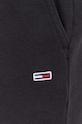 Бавовняні шорти Tommy Jeans чорний DM0DM17495