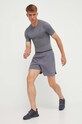 Reebok pantaloni scurți de antrenament Strength 3.0 100070844 gri AW23