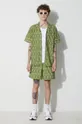 Filling Pieces cotton shorts Resort green