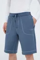 Kratke hlače za vadbo Calvin Klein Performance siva