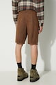 Oblačila Jeans kratke hlače Butter Goods Web Denim Shorts BGQ3234801 rjava