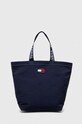 Tommy Jeans torebka mieści A4 granatowy AW0AW14960