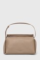 Calvin Klein torebka nie mieści A4 beżowy K60K610756