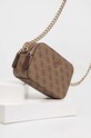 Guess torebka NOELLE nie mieści A4 brązowy HWBG78.79140