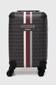 Kovček Guess 53x31,5x22 cm Potisk siva TWS745.29830