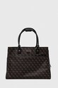 Kabelka Guess JESCO imitácia kože hnedá TWQ838.99190