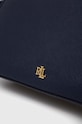 Кожена чанта Lauren Ralph Lauren тъмносин 431883768