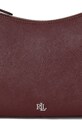 Δερμάτινη τσάντα Lauren Ralph Lauren 431883768 μπορντό