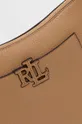 Δερμάτινη τσάντα Lauren Ralph Lauren <p>Κύριο υλικό: 100% Φυσικό δέρμα Φόδρα: 100% Πολυεστέρας Ταινία: 100% Ακρυλικό</p>