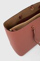 Kožená kabelka Lauren Ralph Lauren ružová 431911655