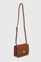 Kožená kabelka Lauren Ralph Lauren 431915780 hnědá AW23