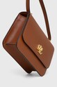 Kožená kabelka Lauren Ralph Lauren 431915780 hnědá
