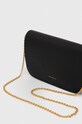 Accesorii Coccinelle poseta de piele E1.MF6.12.01.01 negru