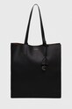 Coccinelle borsa a mano in pelle pelle fiore nero E1.NVA.11.01.01
