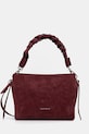 Coccinelle geanta de mână din piele întoarsă uni burgundia E1.P6P.58.01.01