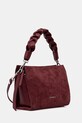 Coccinelle geanta de mână din piele întoarsă E1.P6P.58.01.01 burgundia SS25