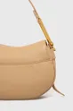 beige Coccinelle borsa a mano in pelle