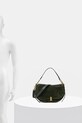 Kožená kabelka Coccinelle E1.PQS.18.03.01 zelená