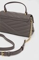 Dkny torebka skórzana szary R31EBX36