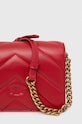 Akcesoria Pinko torebka skórzana 100067.A136 czerwony