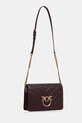 Kožená kabelka Pinko 100063.A136 hnědá AA00