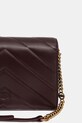 Doplňky Kožená kabelka Pinko 100063.A136 hnědá
