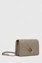 Δερμάτινη τσάντα Pinko 100063.A136 γκρί AA00