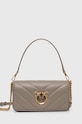 Pinko torebka skórzana szary 100068.A136