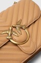 Pinko bőr táska bézs 100046.A14Q