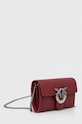 Pinko poseta piele 100062.A10I burgundia AW23