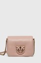 Кожаная сумочка Pinko кожа розовый 101584.A10F