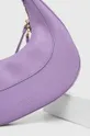 vijolična Usnjena torbica Pinko