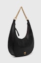 Pinko torebka skórzana 101526.A0QO czarny AW23