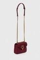 Pinko torebka zamszowa 101749.A0F6 bordowy AW23