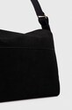 Pinko torebka zamszowa czarny 101705.A0F6