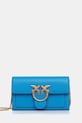 Pinko kopertówka skóra licowa niebieski 100062.A0F1