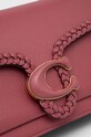 Dodatki Usnjena torbica Coach Tabby Shoulder Bag 26 CJ838 roza