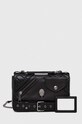 Kurt Geiger London torebka skórzana skóra licowa czarny 497400109