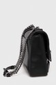 Kurt Geiger London torebka skórzana 497400109 czarny AW23