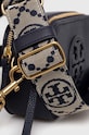 Kožená kabelka Tory Burch Miller Mini námořnická modř 150153.405