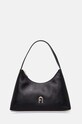 Δερμάτινη τσάντα Furla λείο δέρμα μαύρο WB00782.AX0733.O6000