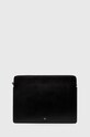 Kožené pouzdro na notebook By Malene Birger na notebook černá Q71727009Z