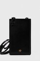 Kožni etui za mobitel By Malene Birger bez uzorka crna Q71727011Z