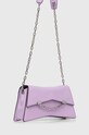 Karl Lagerfeld torebka skórzana 235W3016 fioletowy SS24
