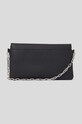 Karl Lagerfeld poseta de piele negru 235W3199