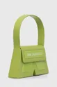 Δερμάτινη τσάντα Karl Lagerfeld ICON K SHB LEATHER πράσινο
