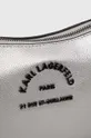 ezüst Karl Lagerfeld kézitáska