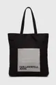 crna Pamučna torba Karl Lagerfeld Jeans Ženski
